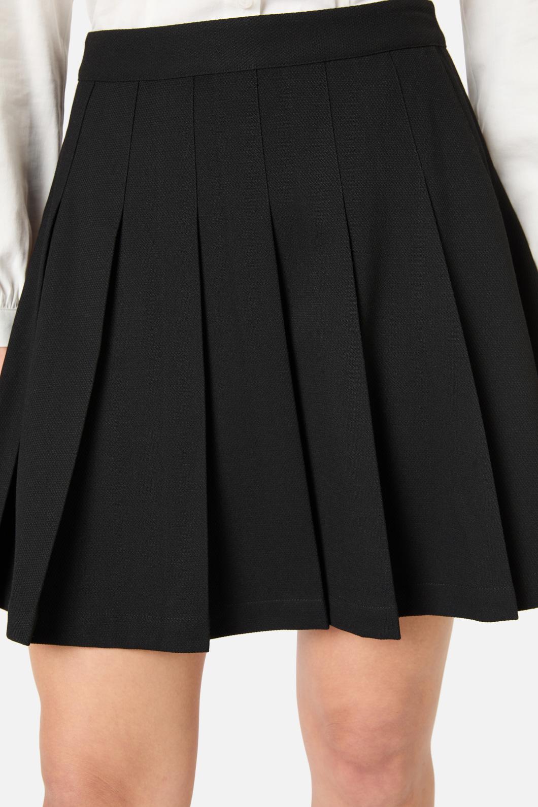 Princess Highway - Briony Pleated Mini Skirt - black