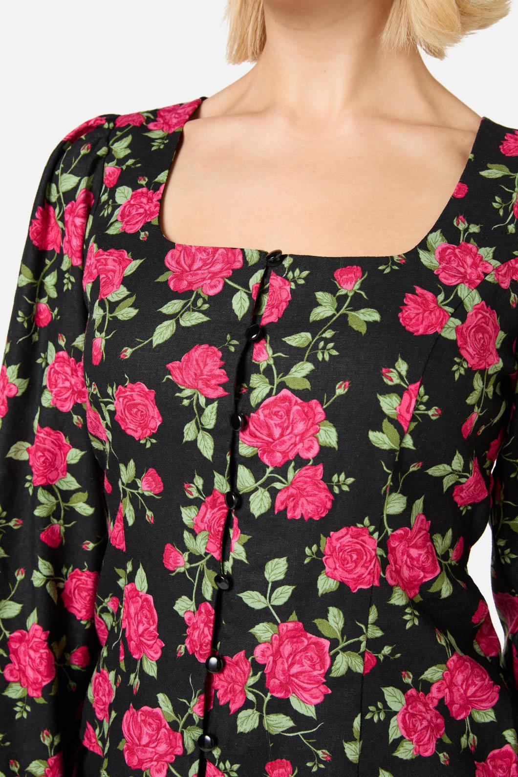 Princess Highway - Winter Rose Blouse Top - pink