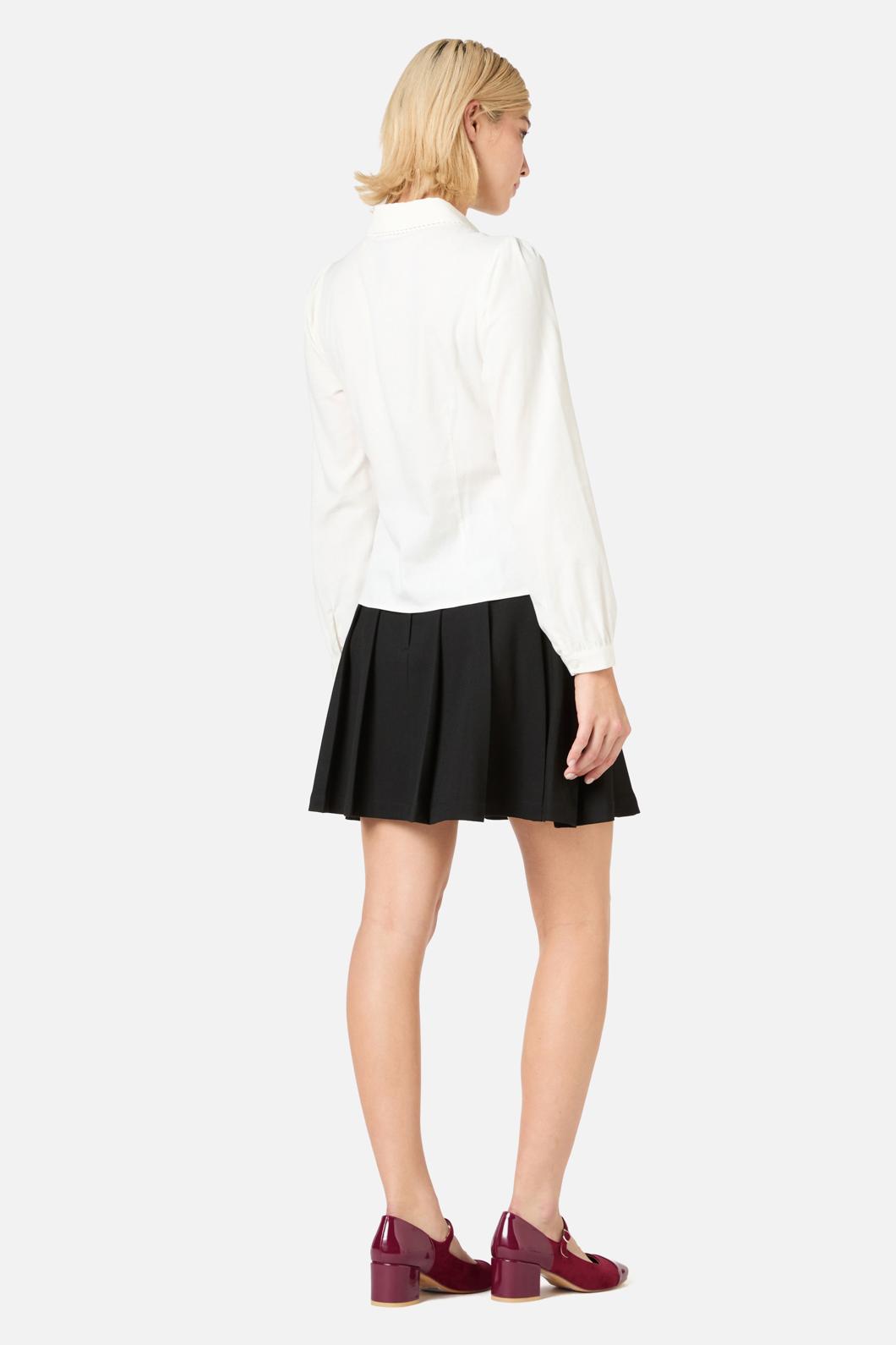 Princess Highway - Rose Bud Embroidered Blouse - cream