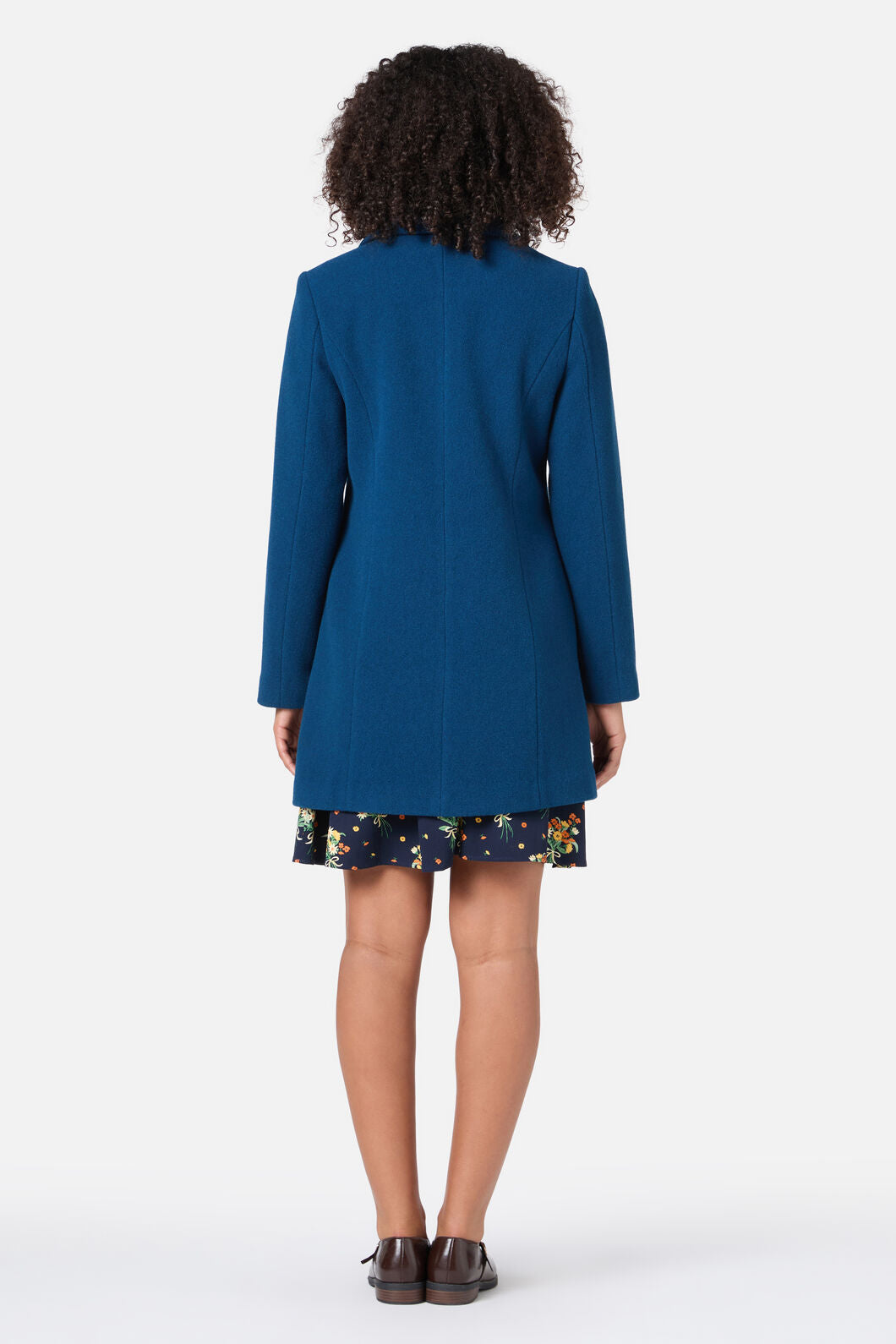 Princess Highway - Olivia Wool Blend Coat - blue