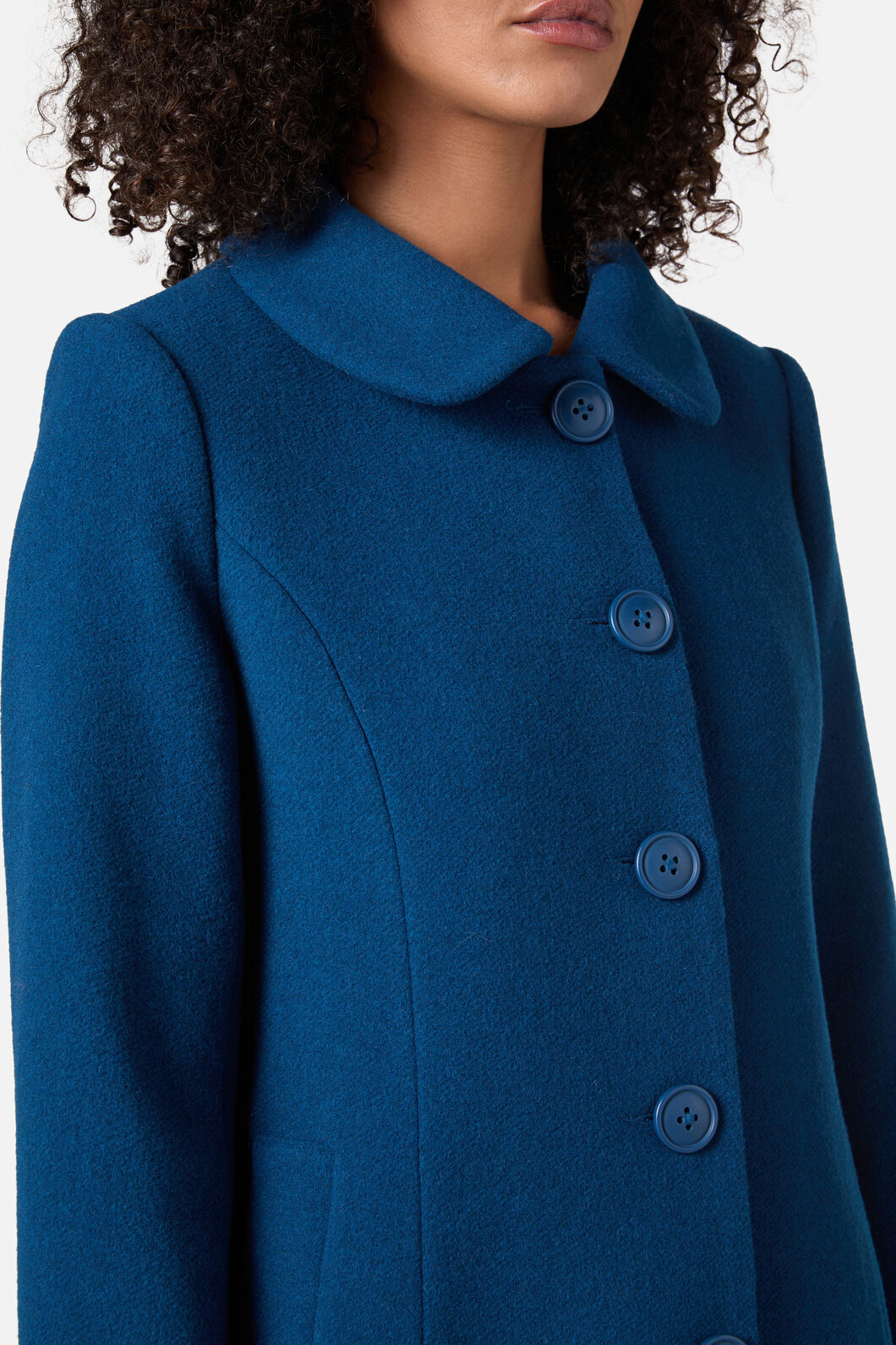Princess Highway - Olivia Wool Blend Coat - blue