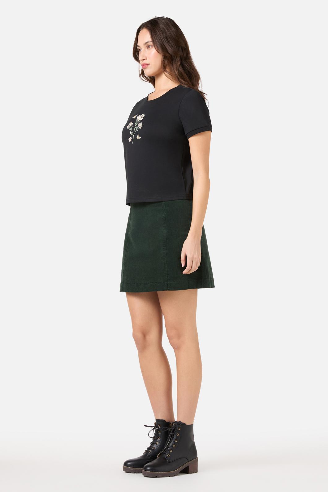 Princess Highway - Wax Flower Tee - black