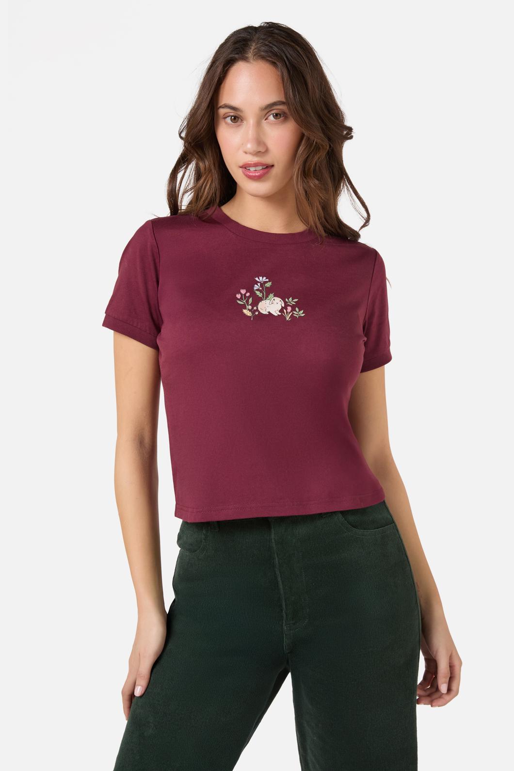Princess Highway - Coco Rabbit Tee - plum