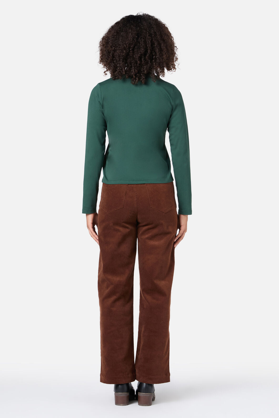 Princess Highway - Mushroom Long Sleeve Tee - green