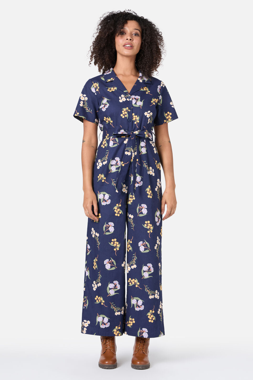 Princess Highway - Elsie Native Jumpsuit - navy