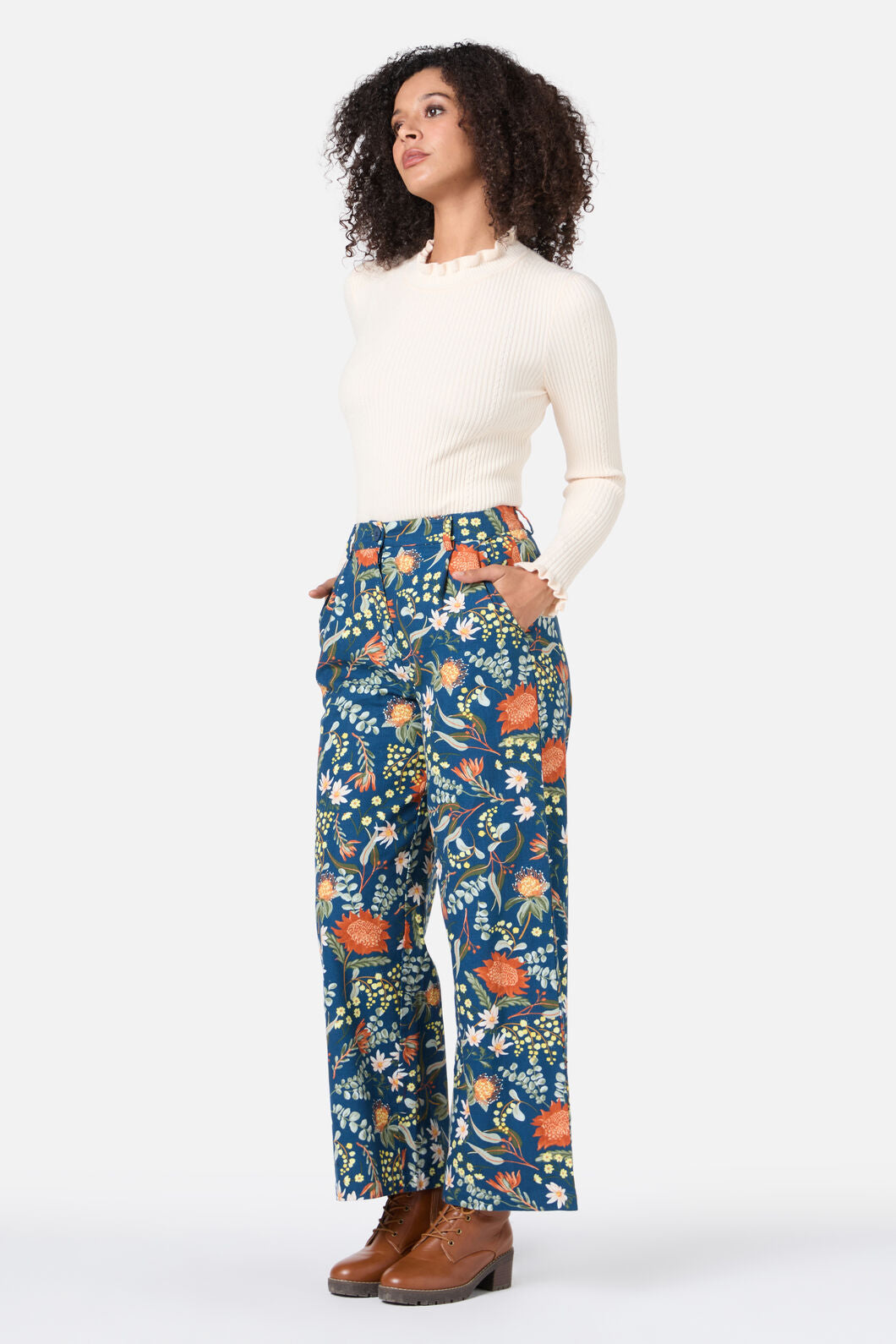 Princess Highway - Opal Native Pant - teal