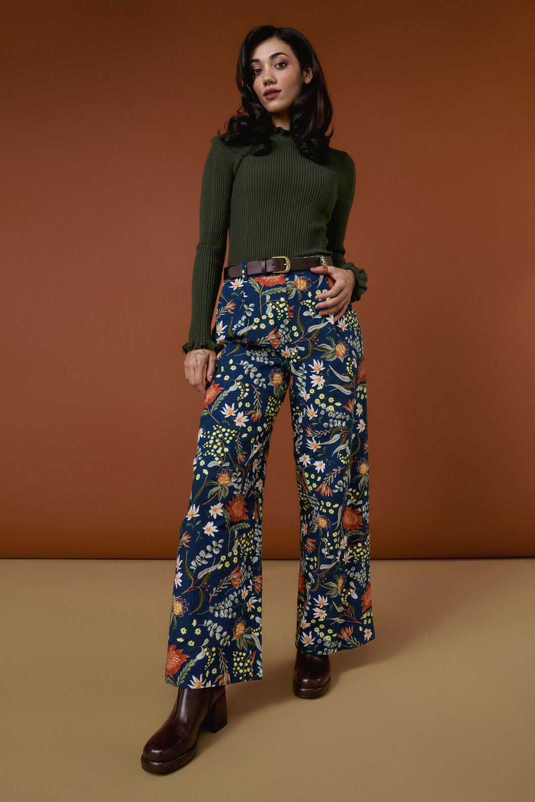 Princess Highway - Opal Native Pant - teal