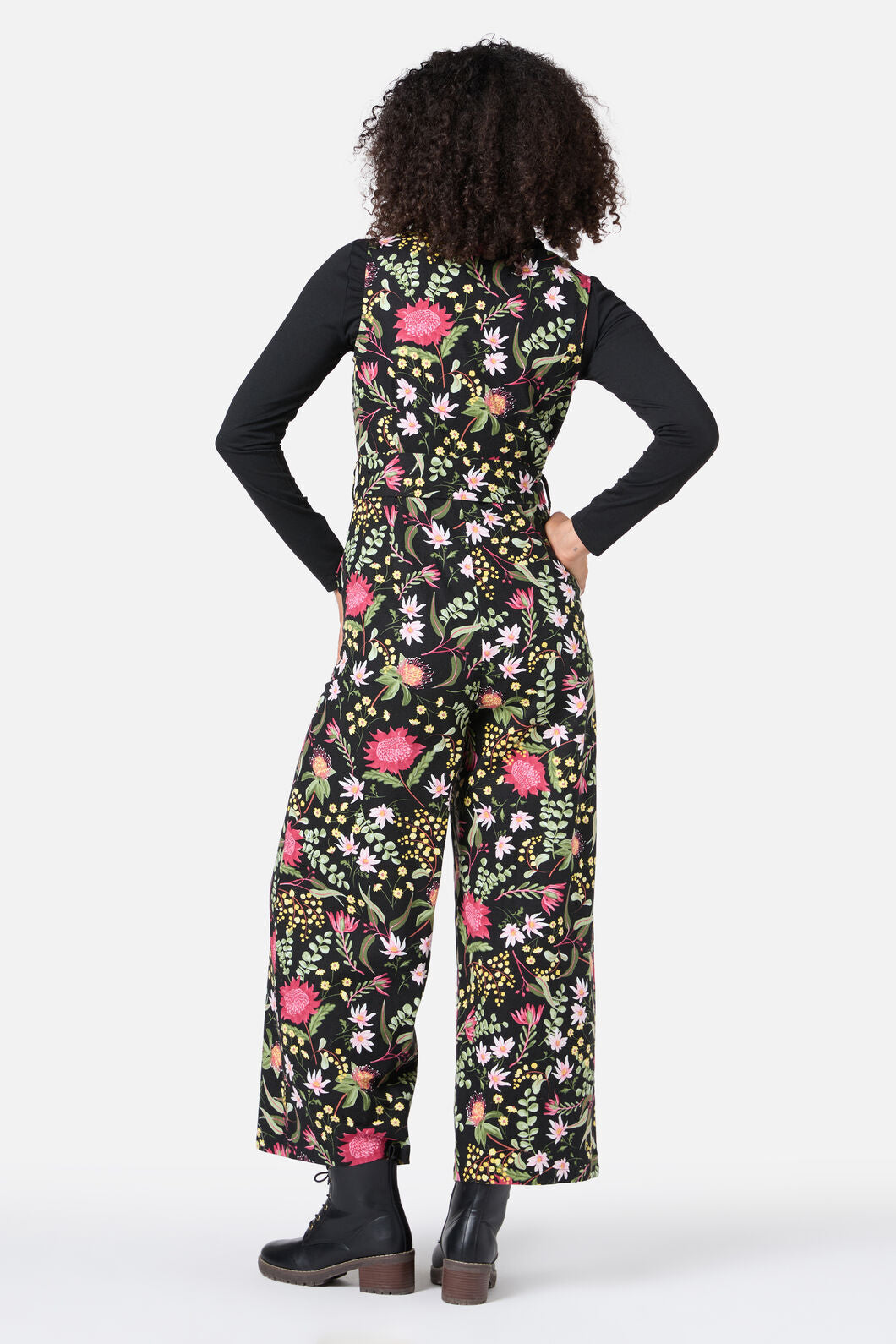 Princess Highway - Opal Native Jumpsuit - black