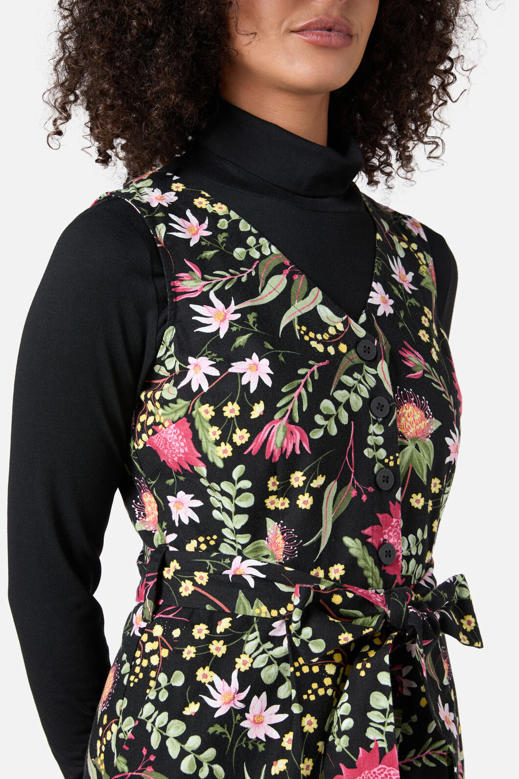 Princess Highway - Opal Native Jumpsuit - black