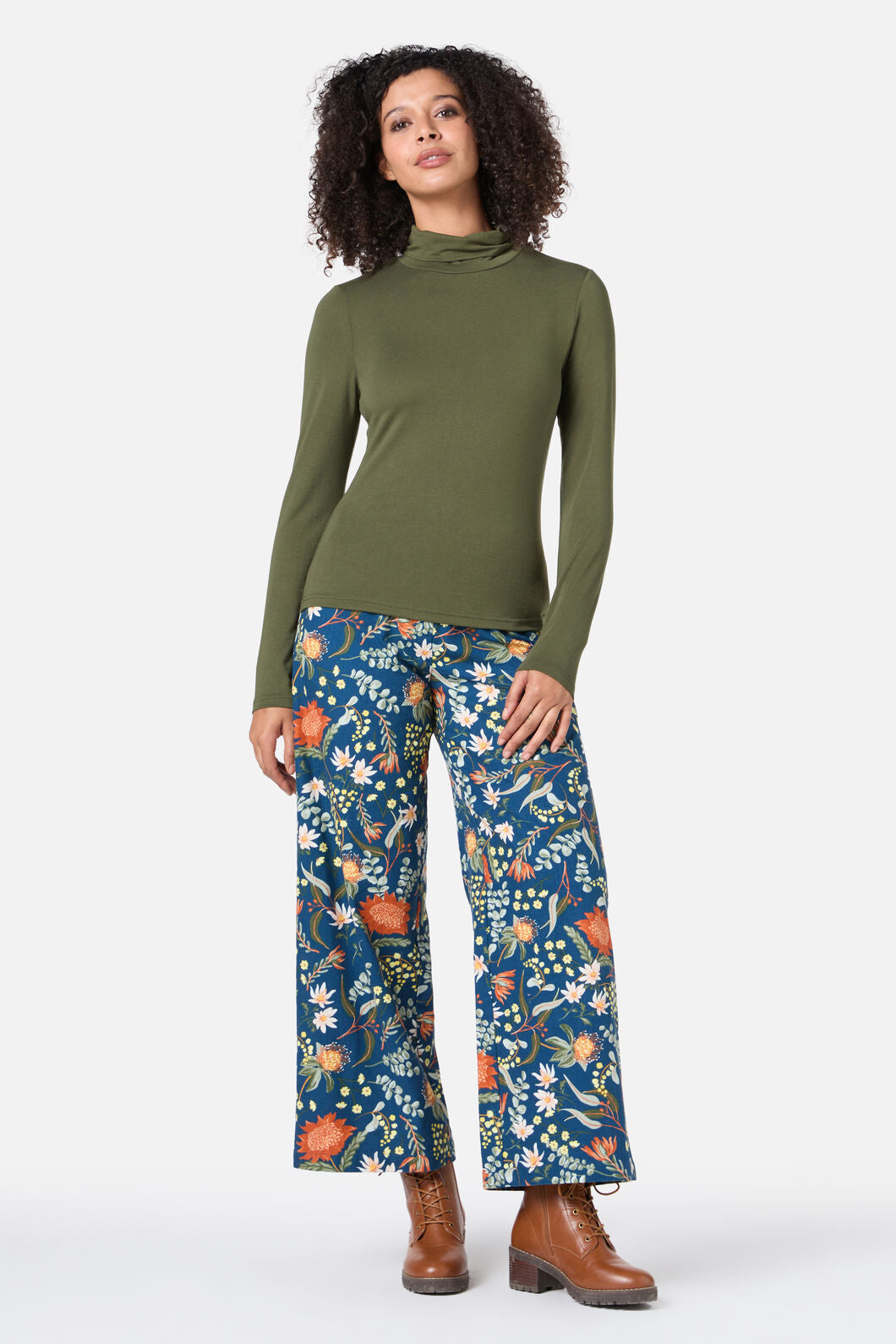 Princess Highway - Jenna Skivvy Top - olive