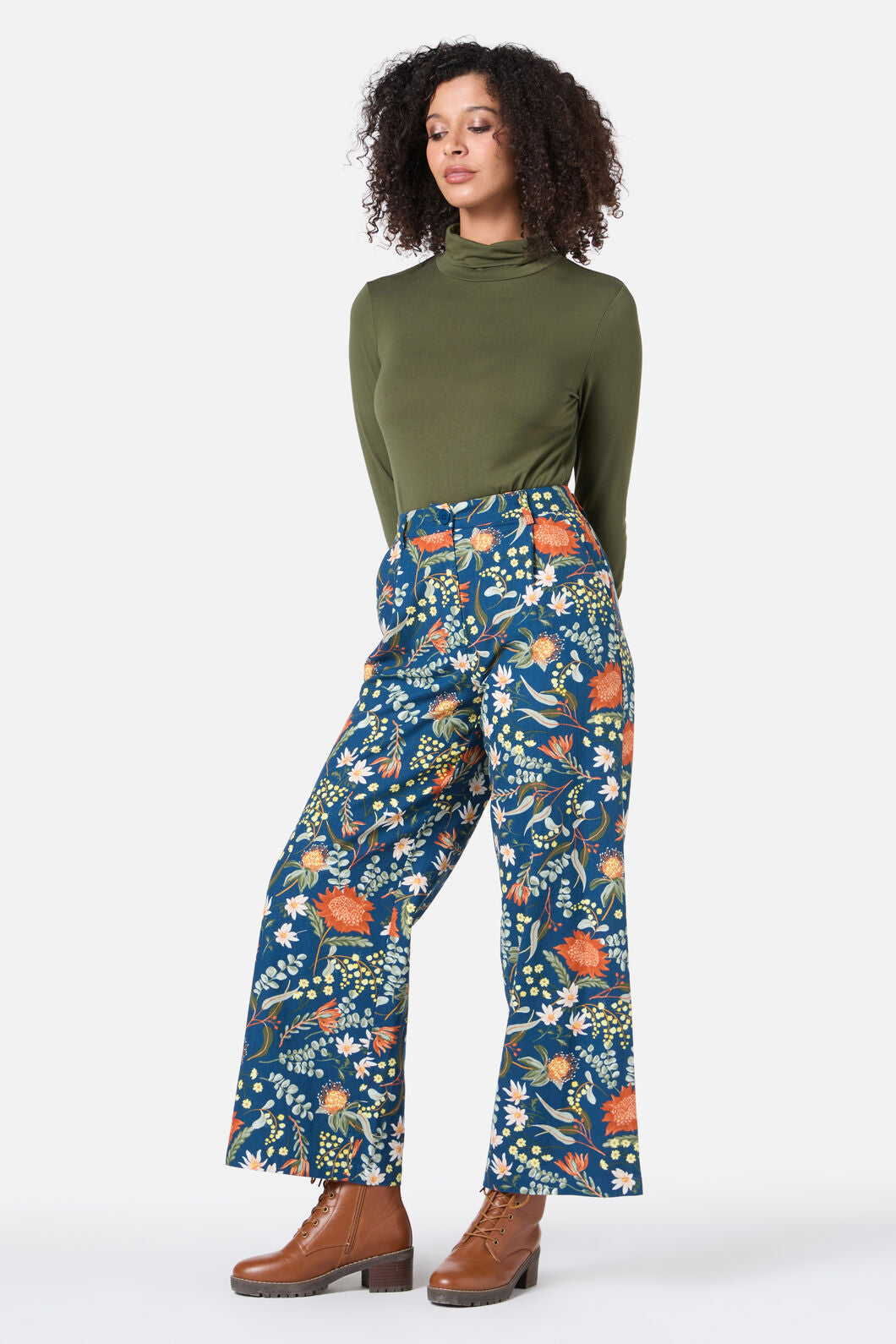 Princess Highway - Jenna Skivvy Top - olive