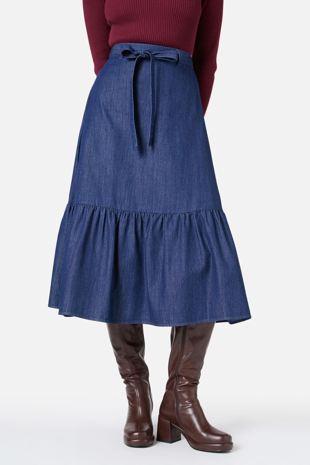 Princess Highway - Kara Denim Midi Skirt - denim