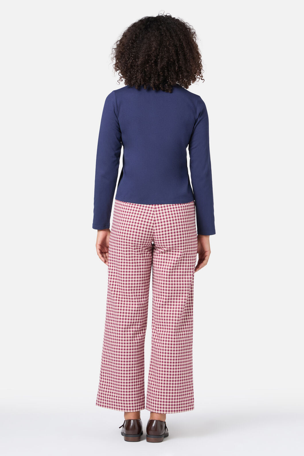 Princess Highway - Elsie Flower Long Sleeve Tee - navy