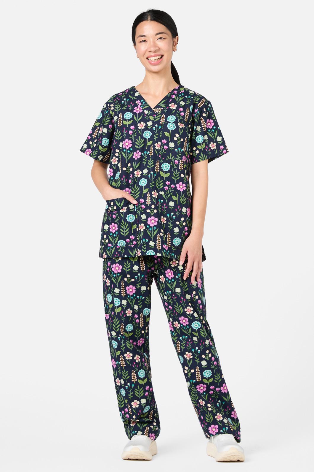 Princess Highway - Isadora Scrub Set - navy
