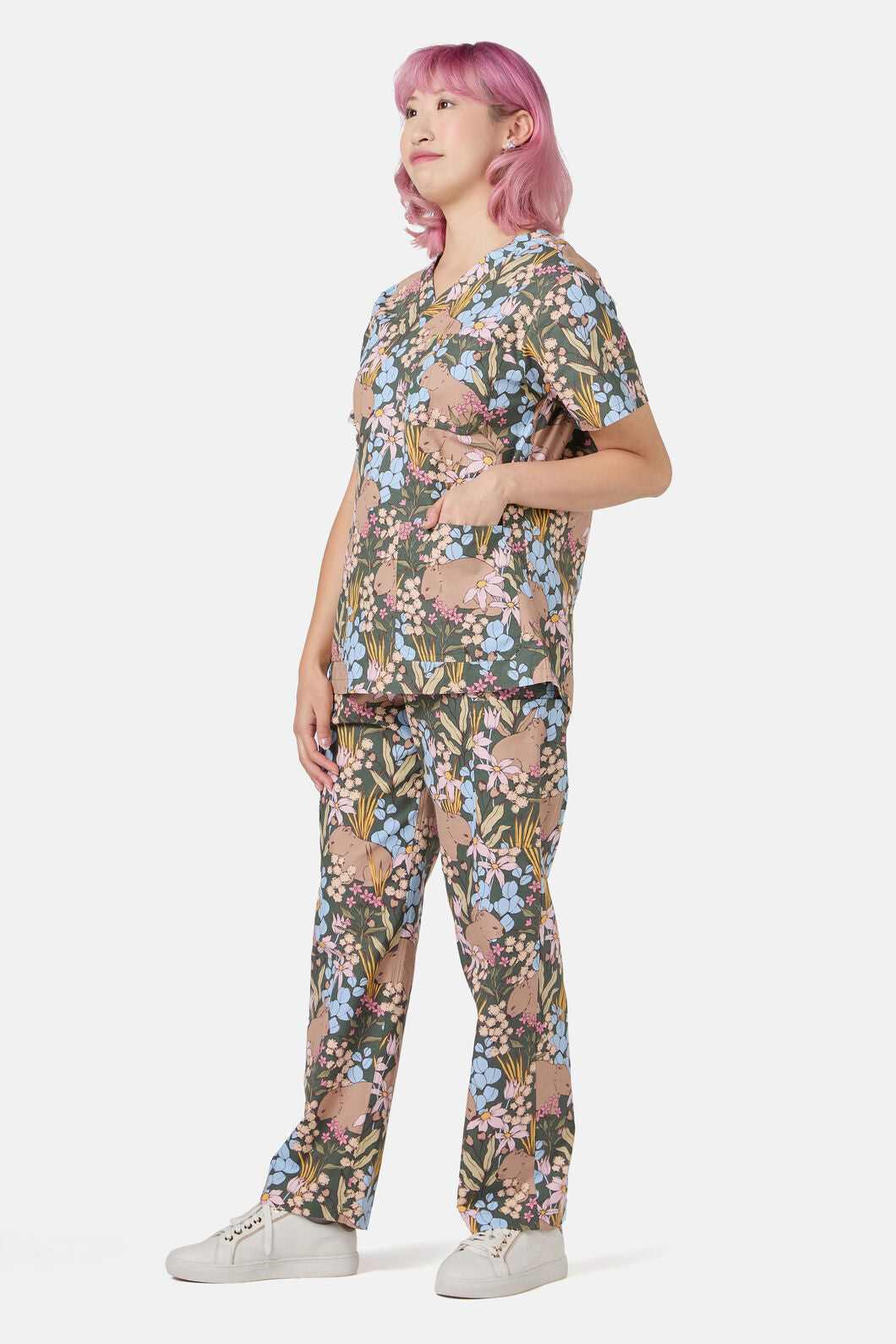 Princess Highway - Wombat Scrub Set - green
