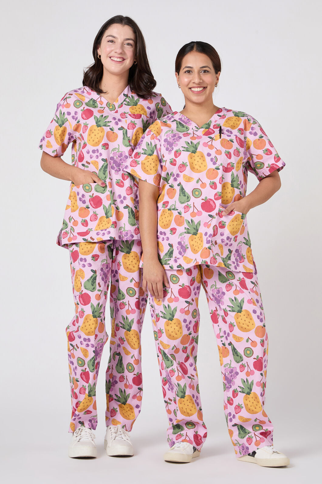 Princess Highway - Fruit Cup Scrub Set - pink