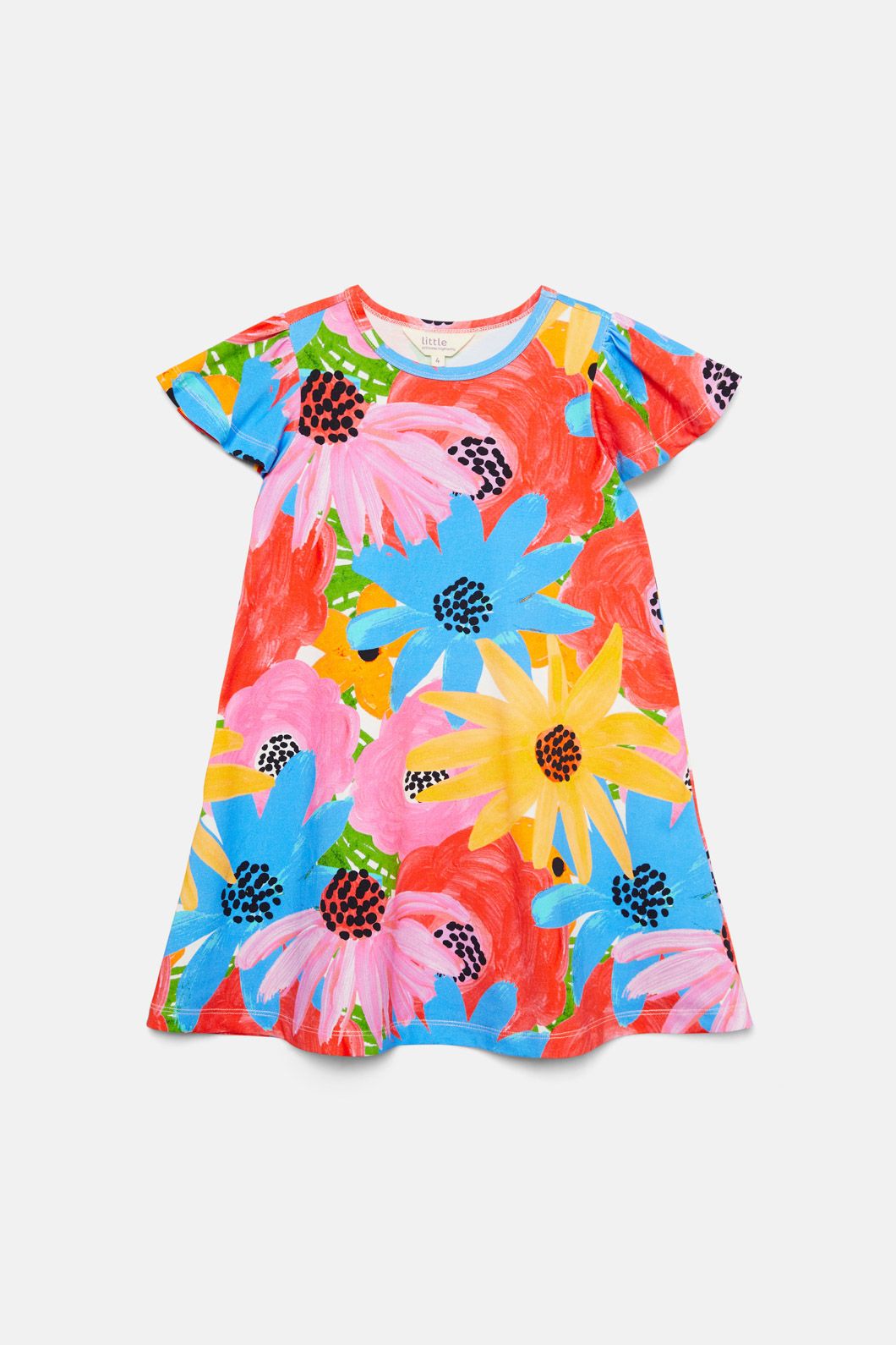 Princess Highway Kids - Big Floral Kids Dress - print