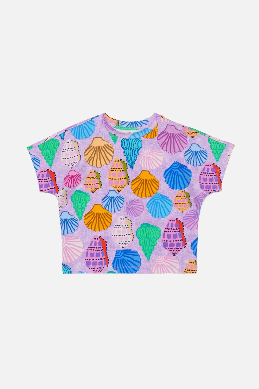 Princess Highway Kids - Shells Kids Tee - lilac