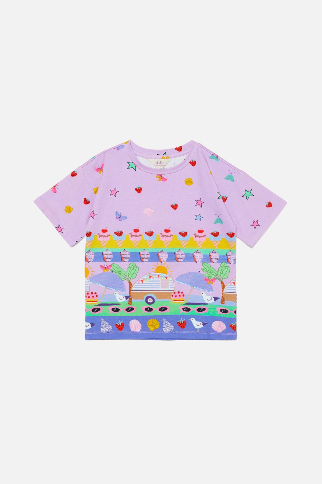 Princess Highway Kids - Holiday Kids SS Tee - lilac
