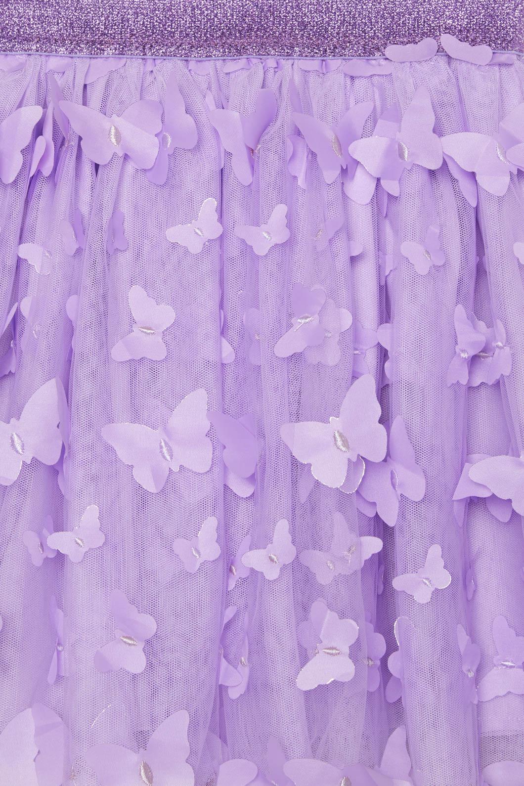 Princess Highway Kids - Wings Kids Mesh Skirt - lilac