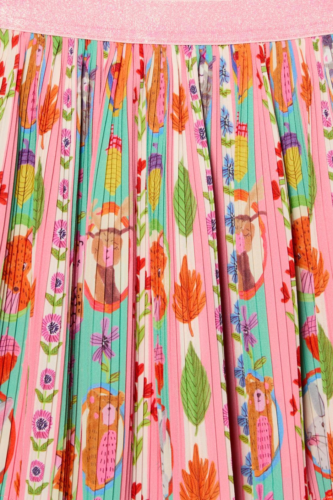 Princess Highway Kids - Woodland Kids Pleat Skirt - multi