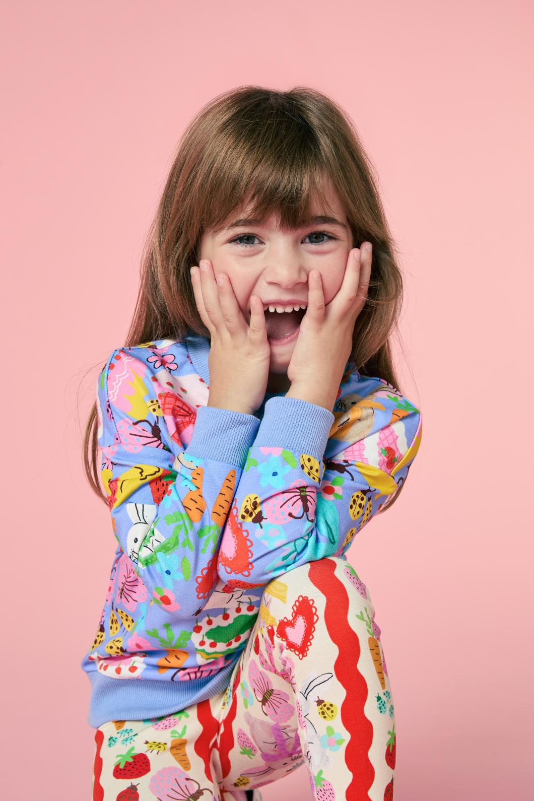 Princess Highway Kids - Bunny Love Kids Sweater - blue