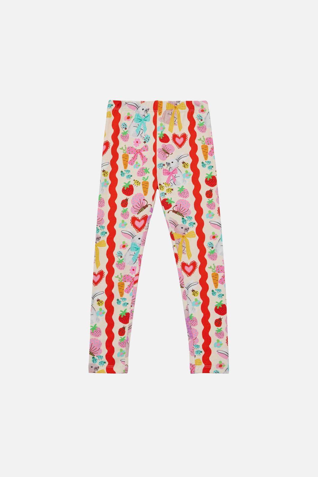 Princess Highway Kids - Bunny Stripe Kids Legging - multi