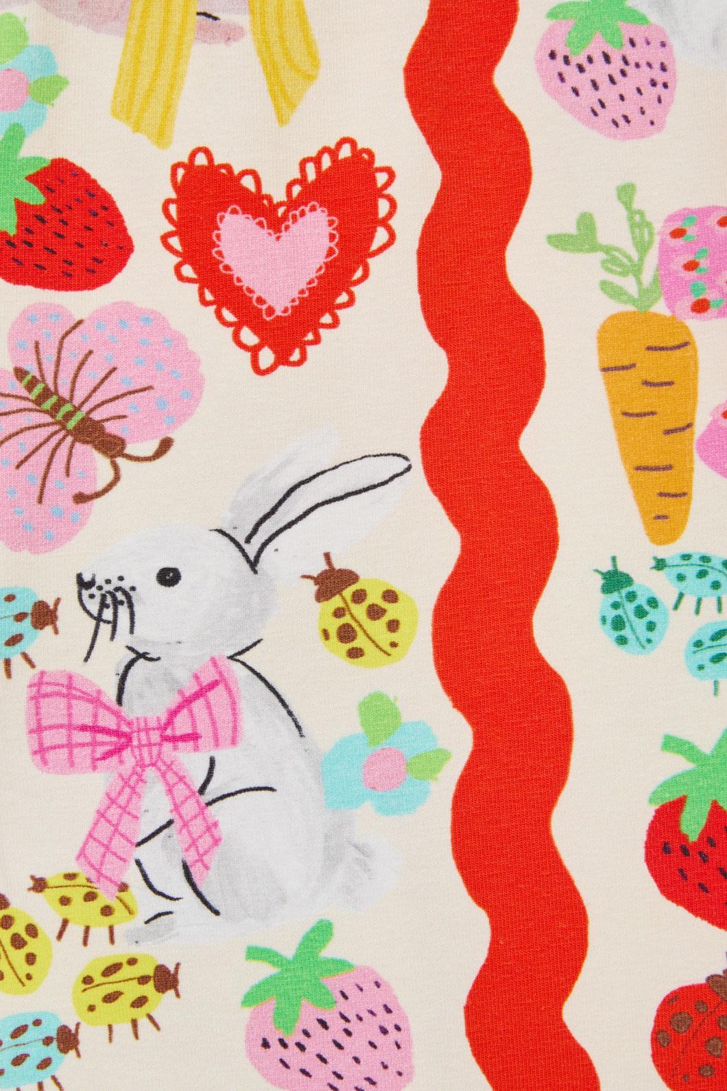 Princess Highway Kids - Bunny Stripe Kids Legging - multi