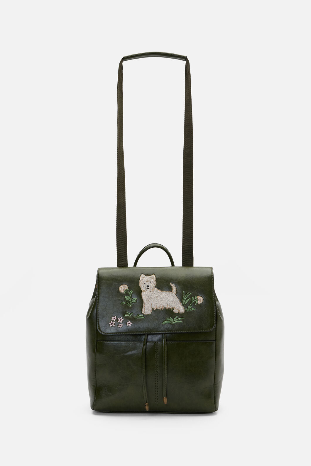 Princess Highway - Terrier Dog Backpack - forest