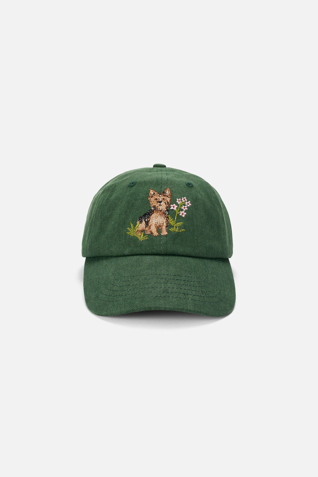 Princess Highway - Dog Embroidery Cap - olive