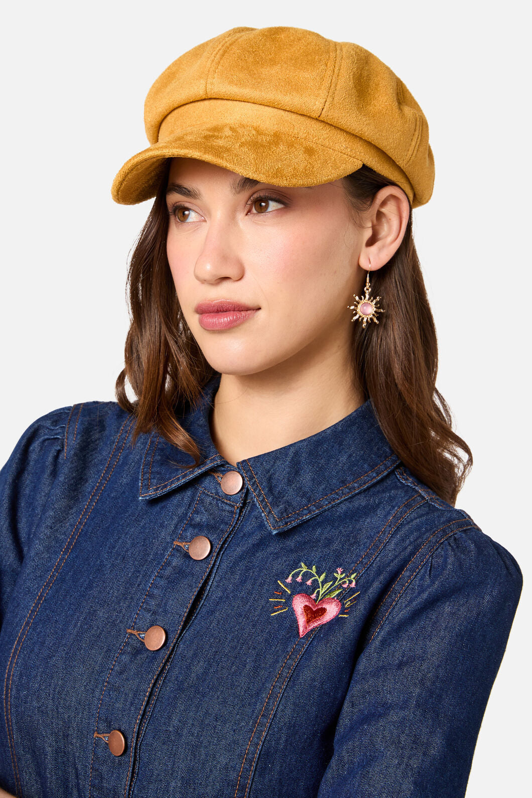 Princess Highway - Mustard Page Hat - mustard