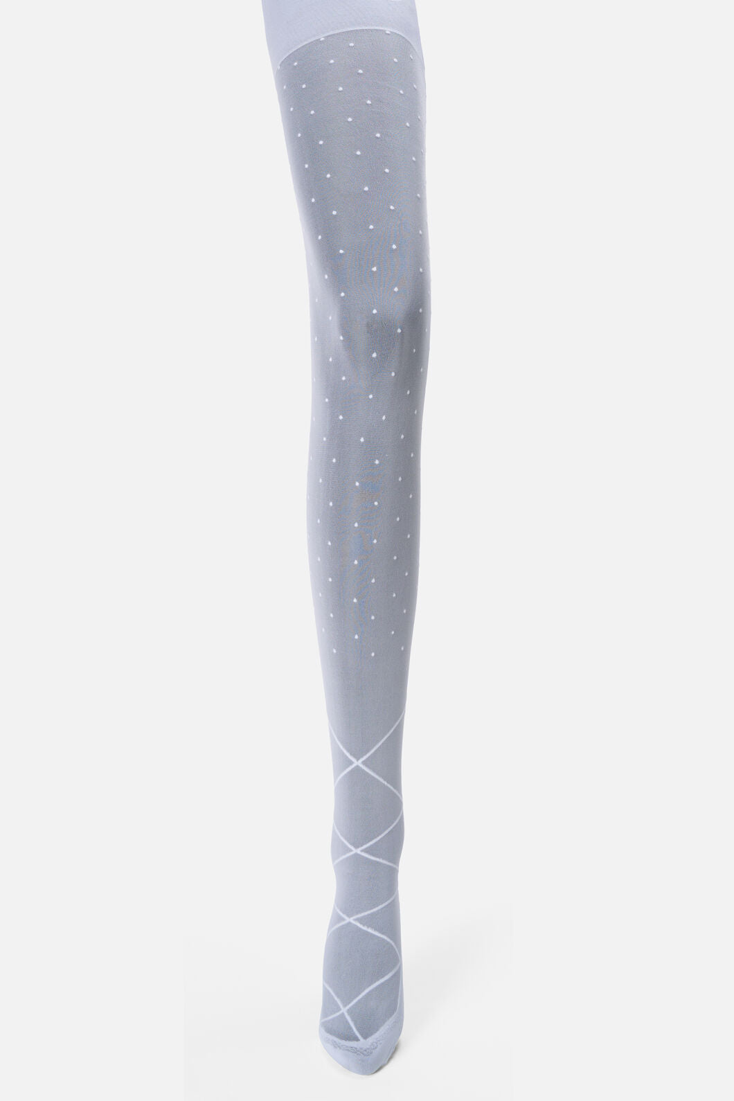 Princess Highway - Cream Spot & Bow Tights - cream