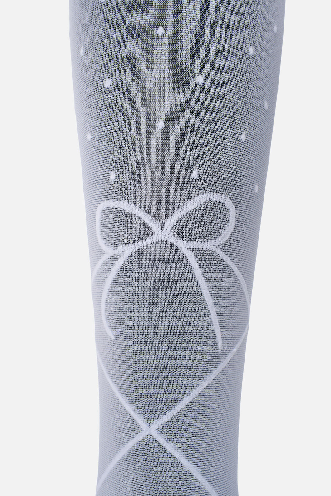 Princess Highway - Cream Spot & Bow Tights - cream