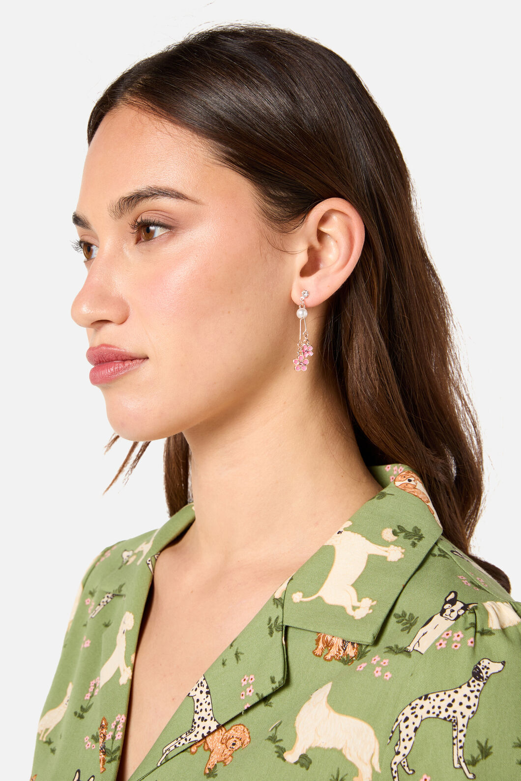 Princess Highway - Blossom Drop Earrings - pink