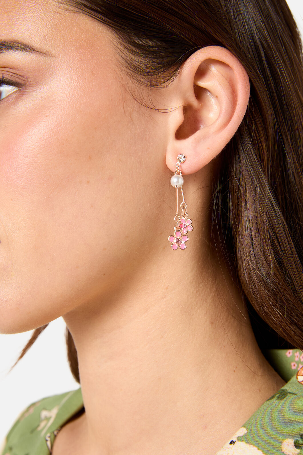 Princess Highway - Blossom Drop Earrings - pink
