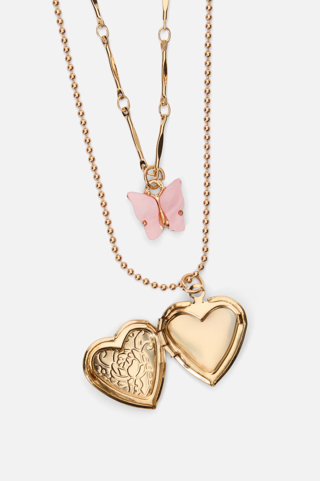 Princess Highway - Sweet Necklace Set - gold