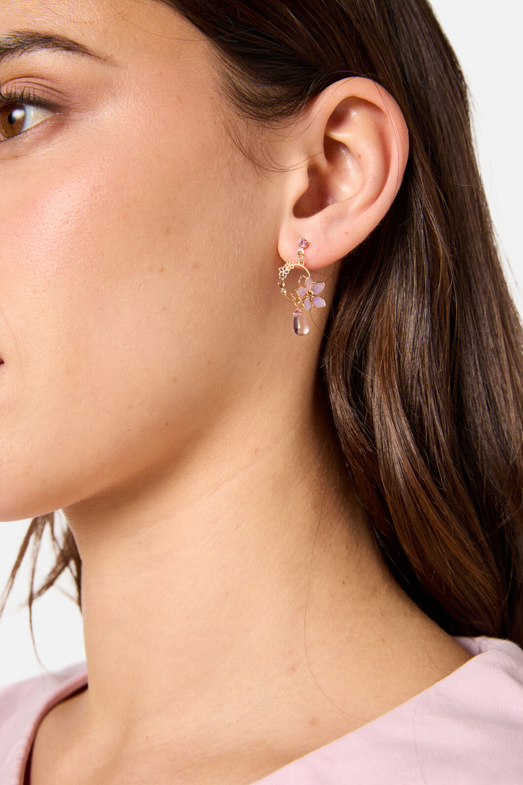 Princess Highway - Pretty Daisy Earrings - pink