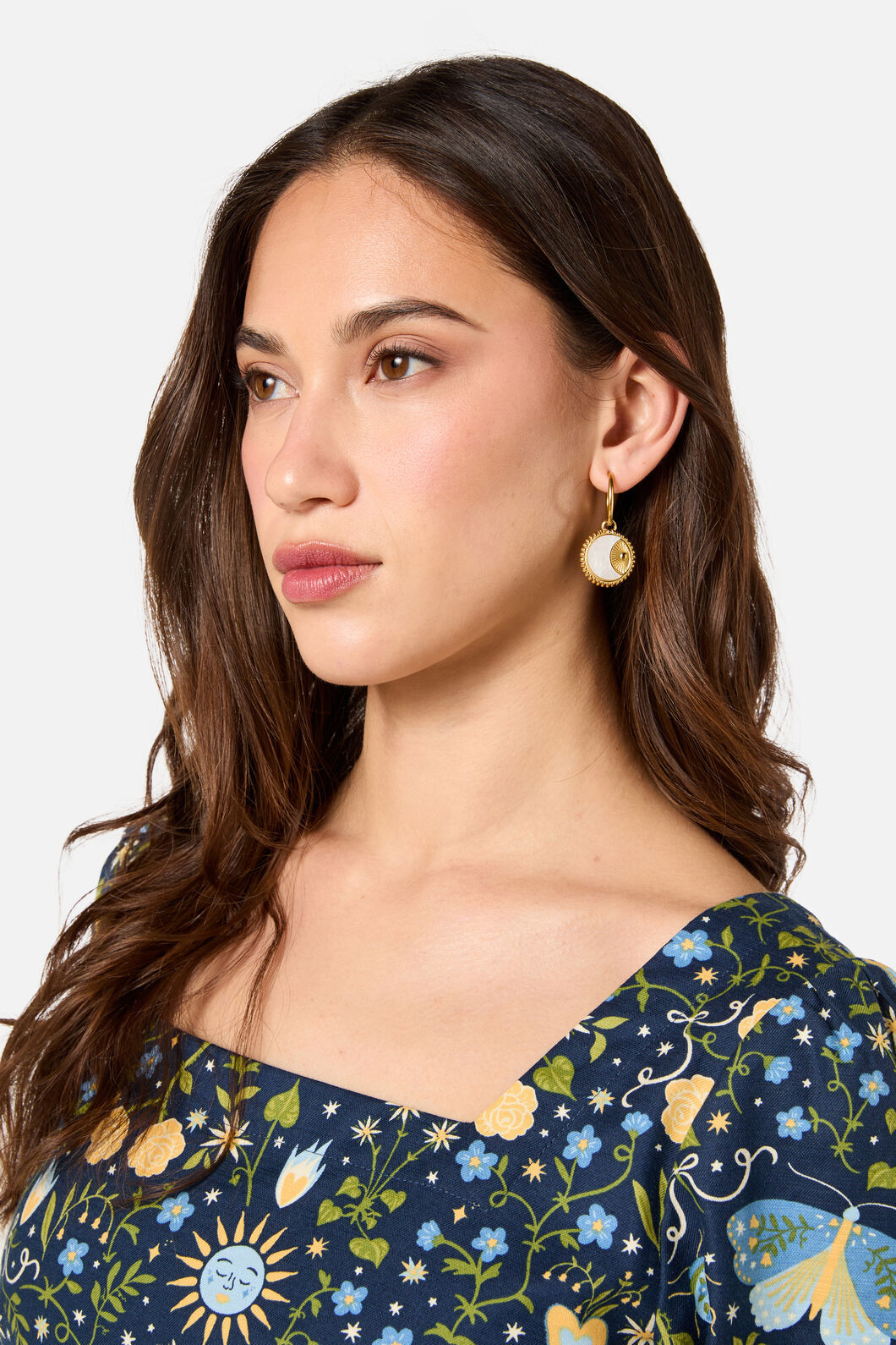 Princess Highway - Pretty Opal Earrings - gold