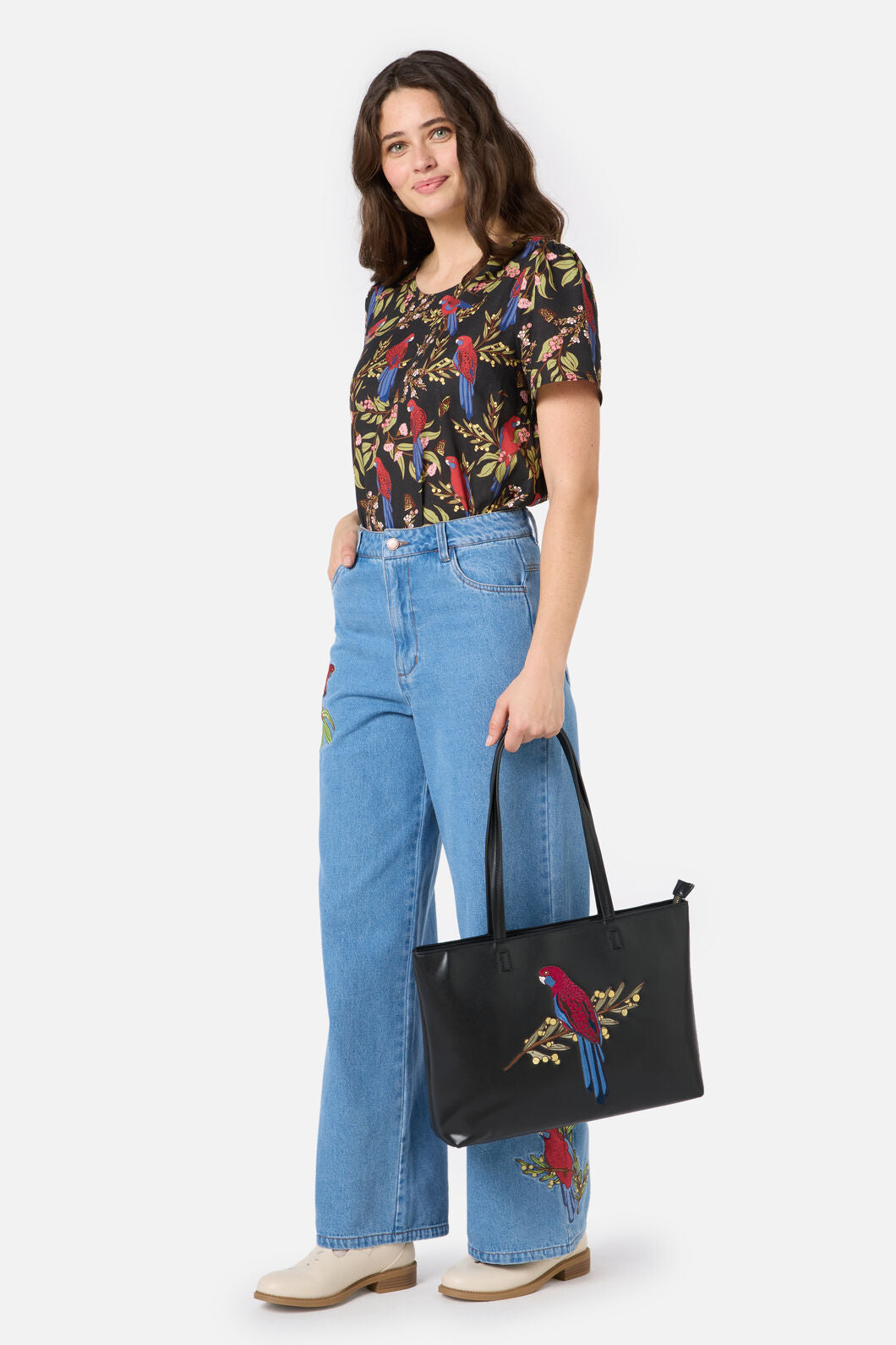 Princess Highway - Rosella Tote - black