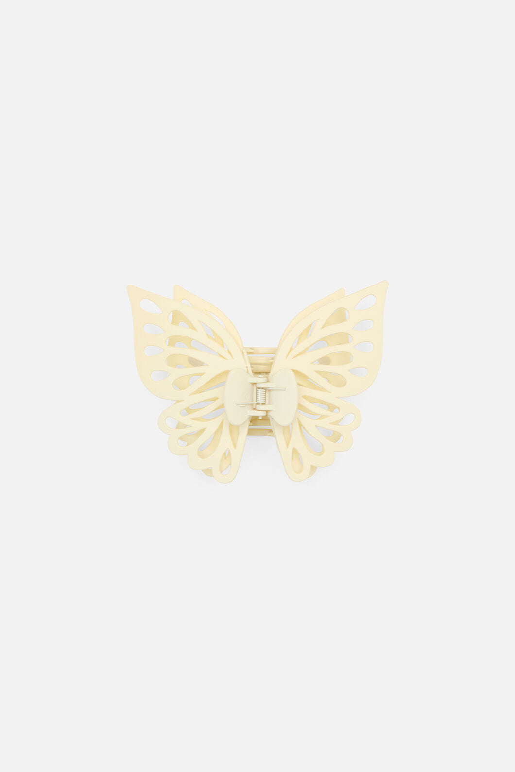 Princess Highway - Cream Butterfly Claw Clip - cream