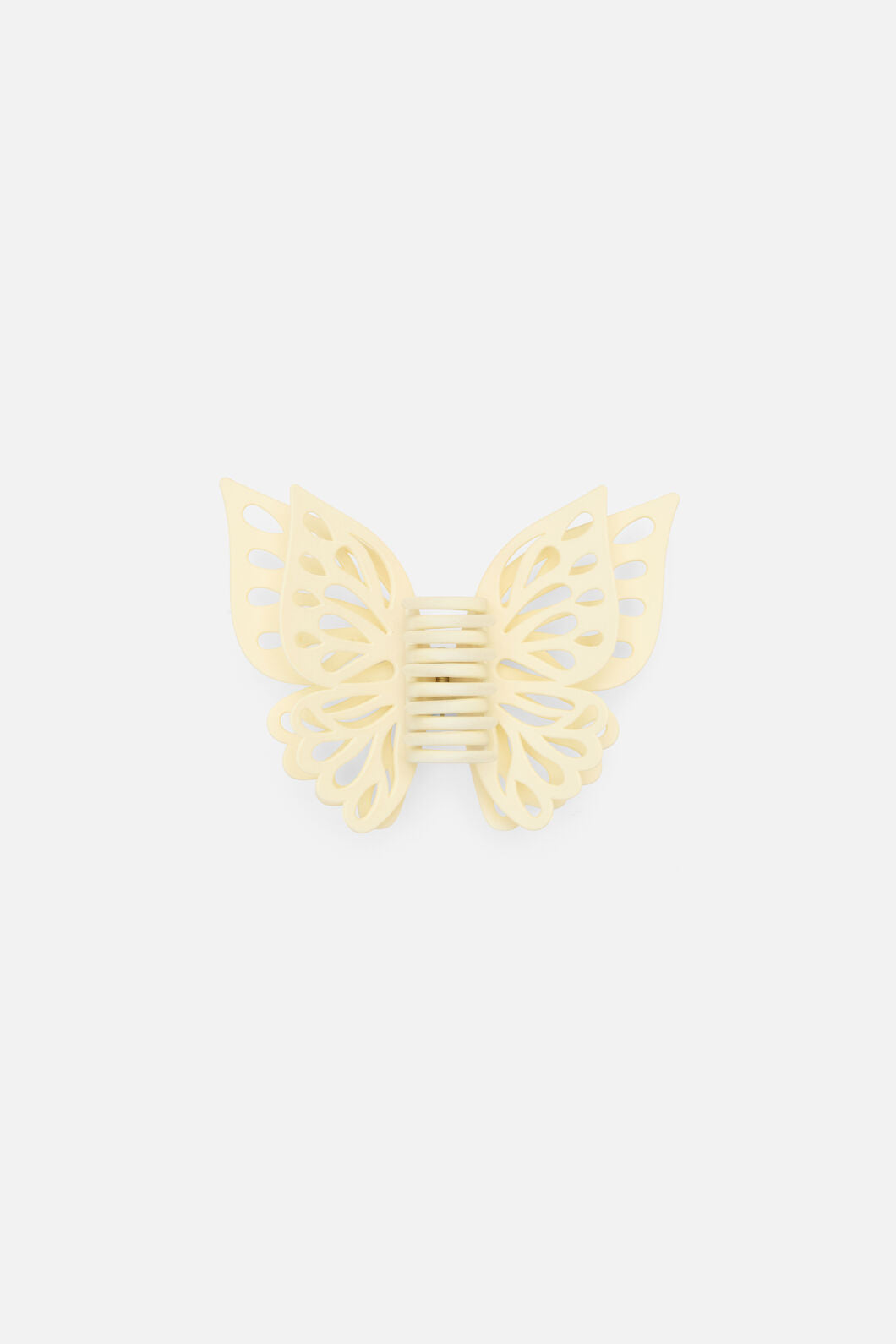 Princess Highway - Cream Butterfly Claw Clip - cream