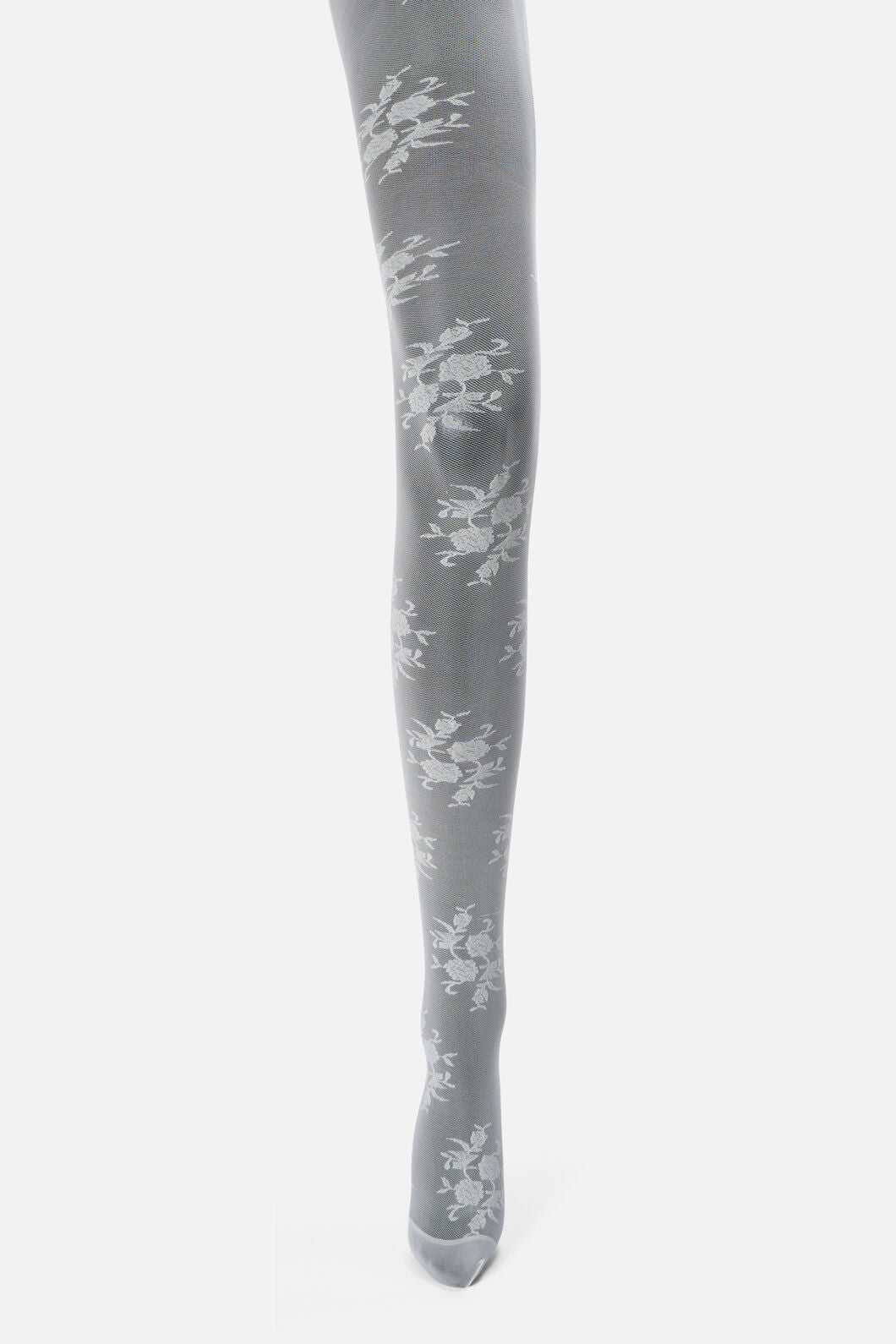 Princess Highway - Cream Roses Sheer Tights - cream