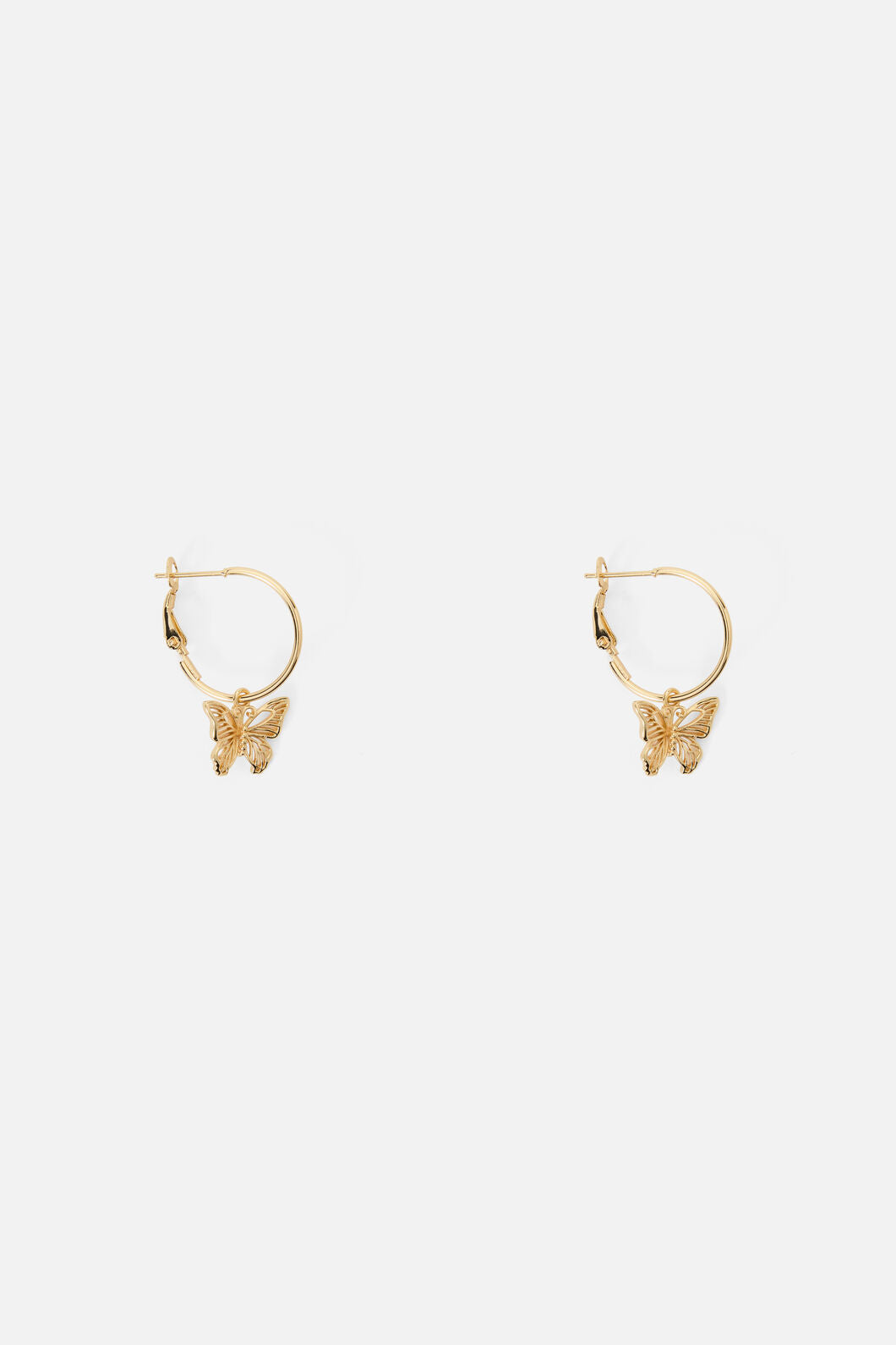 Princess Highway - Butterfly Sleeper Earrings - gold