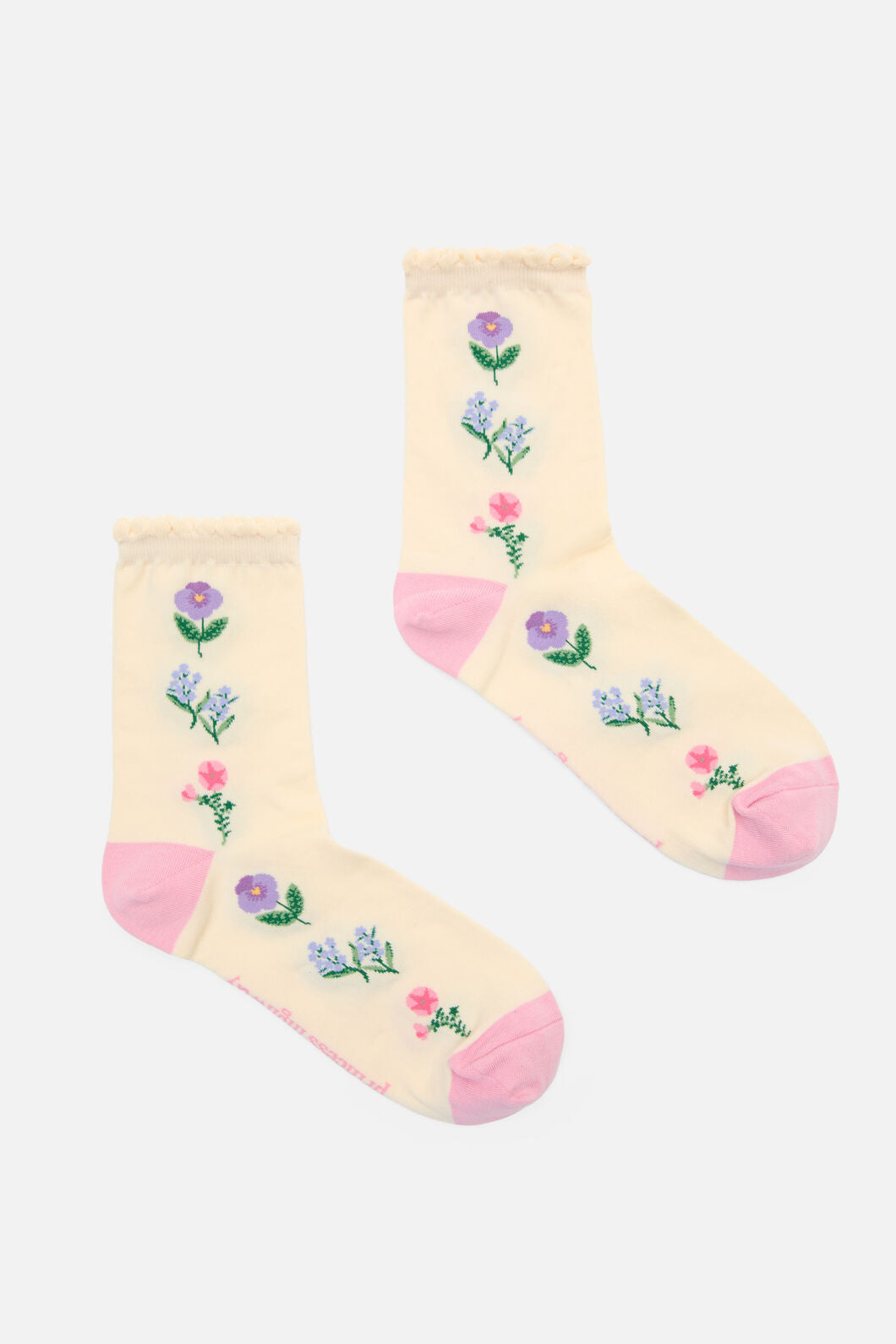 Princess Highway - Garden Socks - cream