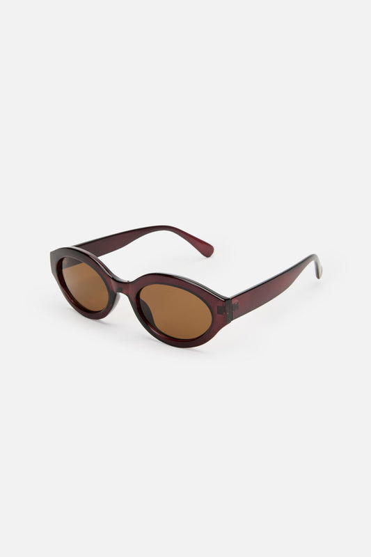 Princess Highway - Plum Classic 90s Sunglasses - plum