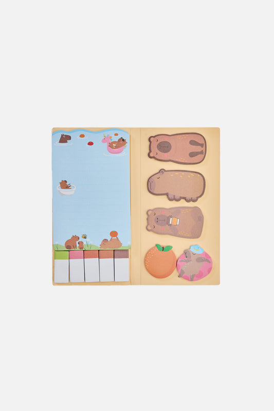 Princess Highway - Capybara Sticky Note Set - multi