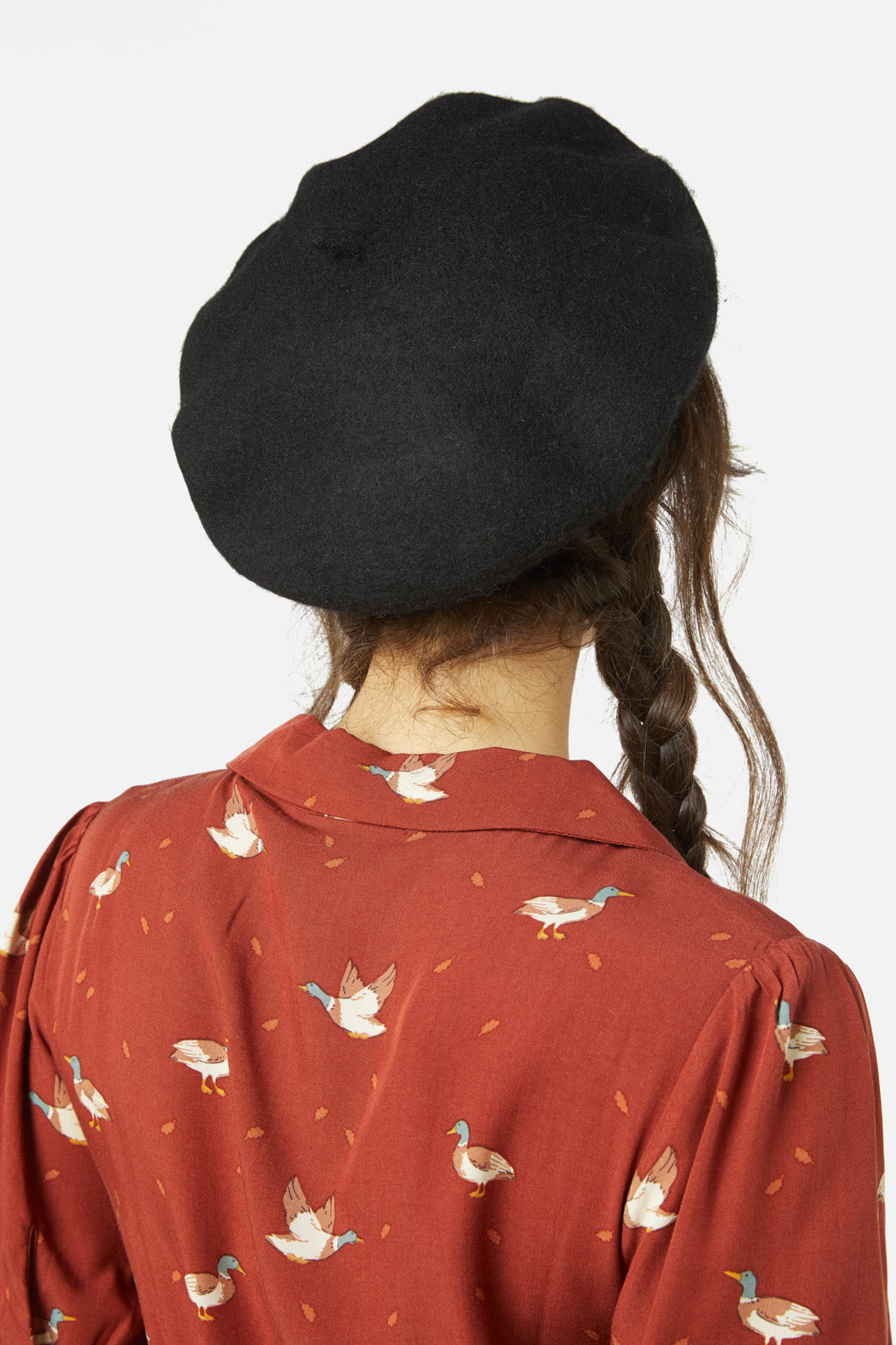 Princess Highway - Classic Wool Beret - black
