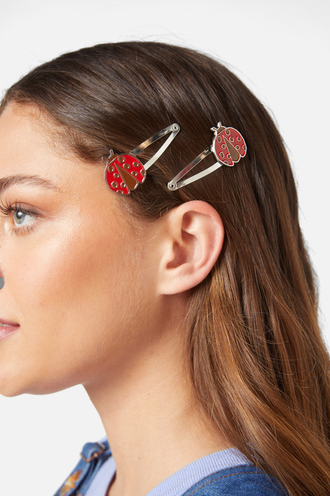 Princess Highway - Lady Bird Hair Clips - red