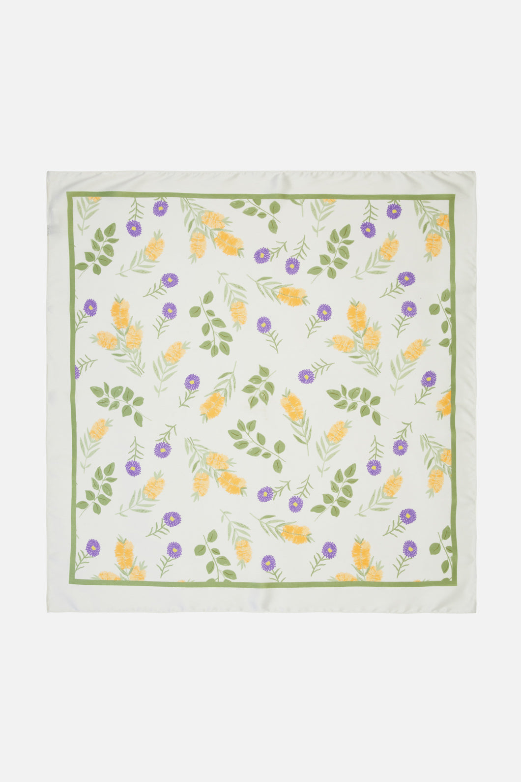 Princess Highway - Bottle Brush Satin Scarf - cream