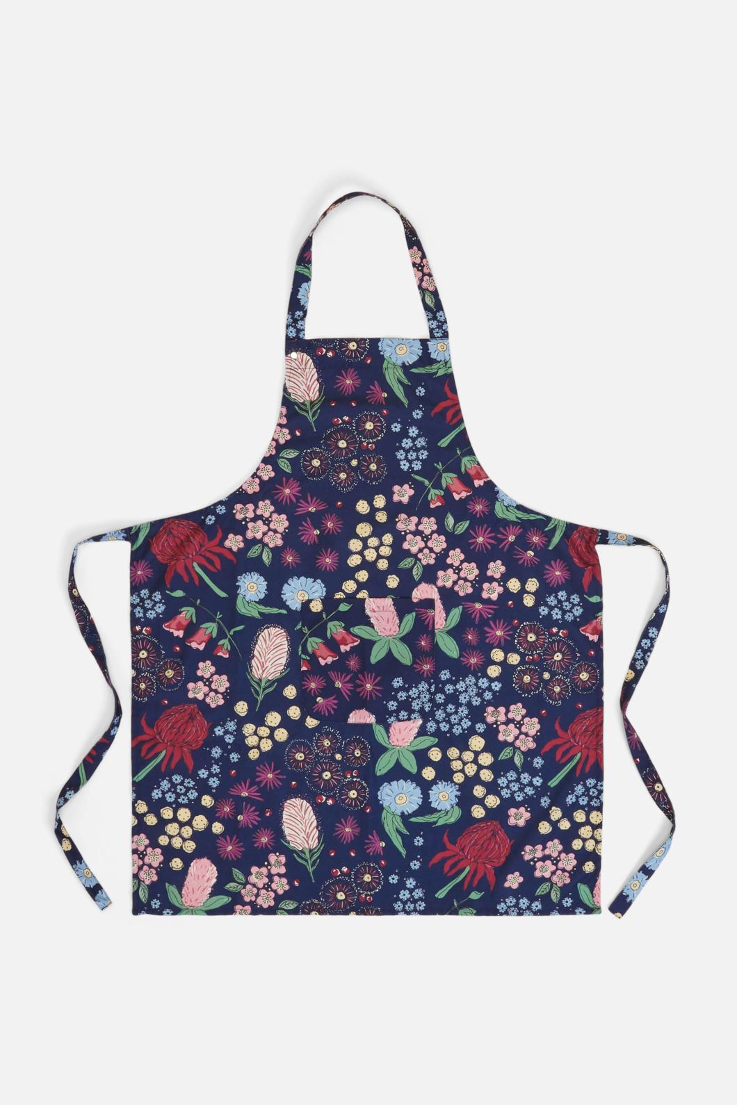 Princess Highway - Bouquet Apron - navy